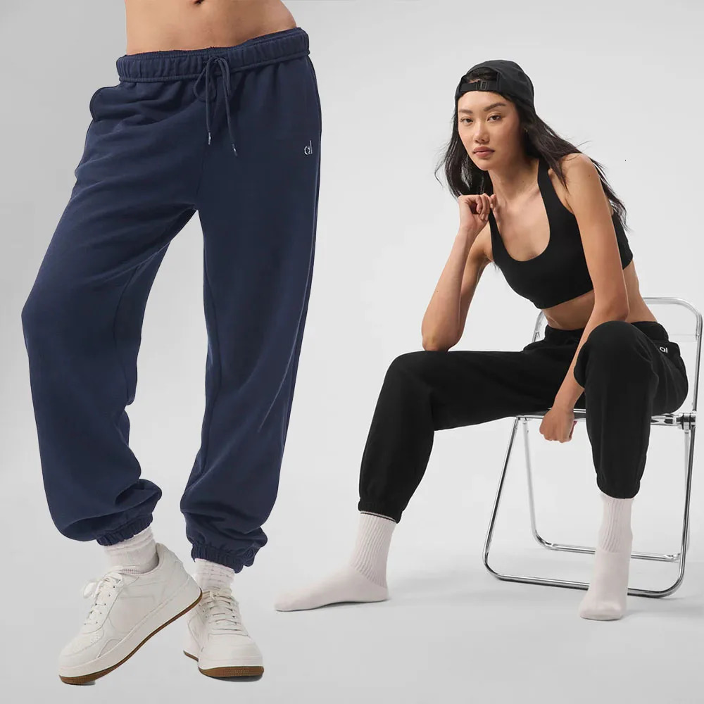 Accolade Sweatpant Workout Yoga Legging Loose Fitness Slacks Sweatpants Cotton Gym Breathable Comfortable Women Pants 241127