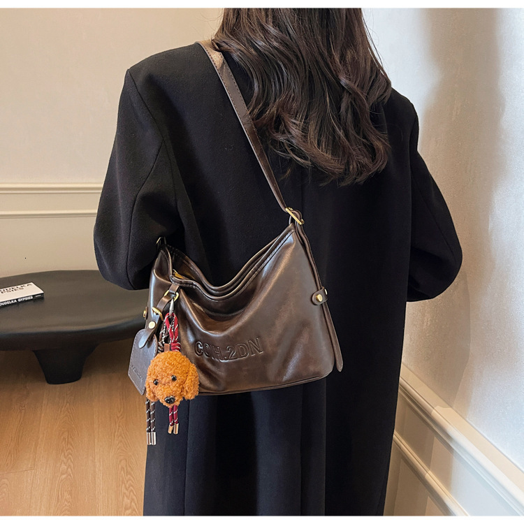 Women's Large Capacity New Autumn And Winter Versatile Shoulder Crossbody Bag, Casual Commuting Bag Designer Bags Handbags Women