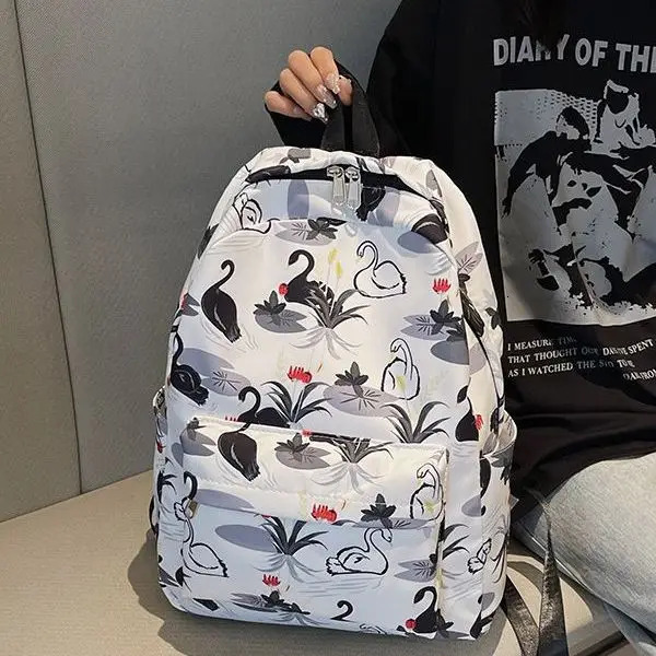 Fashion leopard print Women Backpack Large capacity schoolbag for Teenagers Girls backpack Travel female shoulder bag bagpack 241115