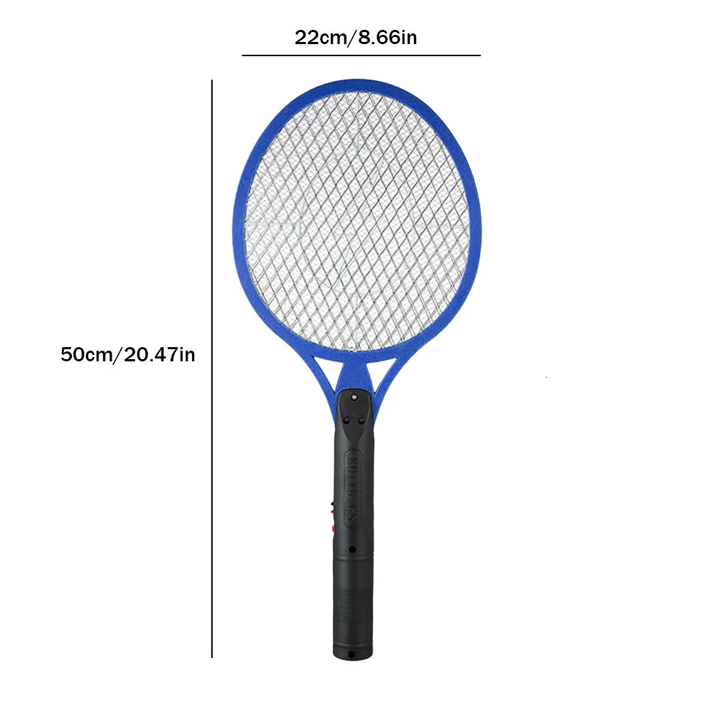 Mosquito Killer Electric Shocker Insect Wasp Trap Swat Racket Summer Fly Swatter Power By AA BatteryNot include 240415