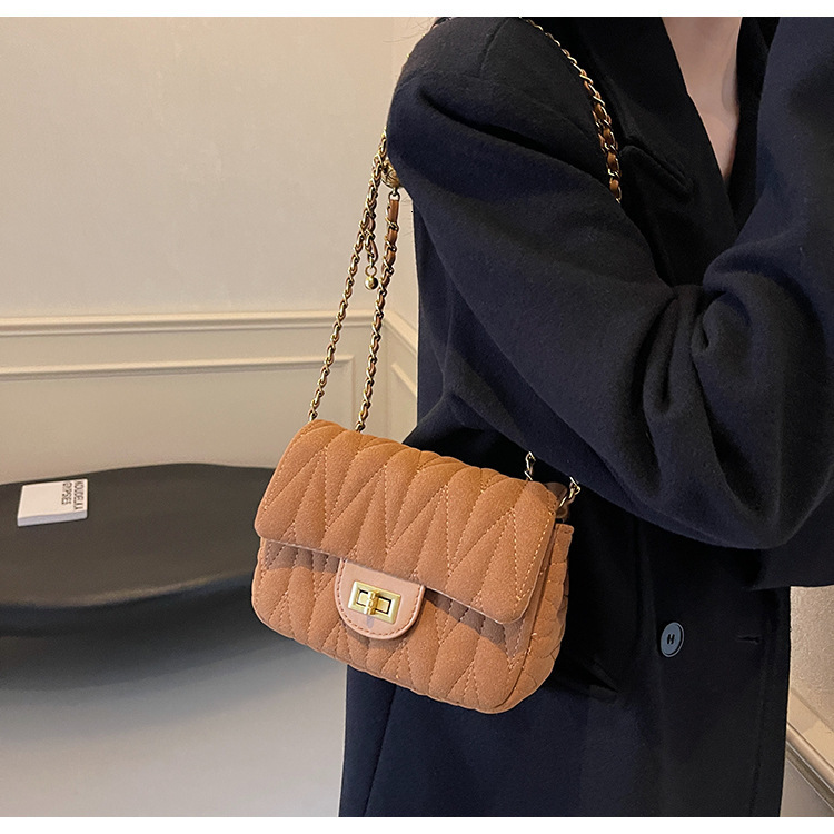 Advanced Ling Grid For Bags Handbags Women Autumn And Winter Fashion Small Square Casual Diagonal Shoulder Bag Designer