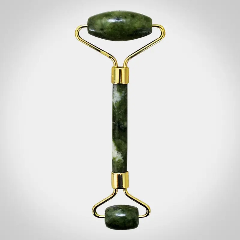 Skin Care Quartz Stone Natural Face Jade Roller Set Cooling Eye Gua Sha Tool Beauty Massage For Wheel Vulcanic 241118