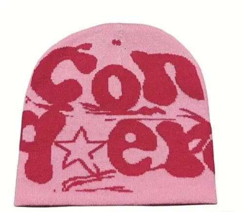 Fashion Letter Beanie Hat for Women Men Comfortable Knit PullOver Cap Girls Y2K Skull Sport Adult Headdress 241125