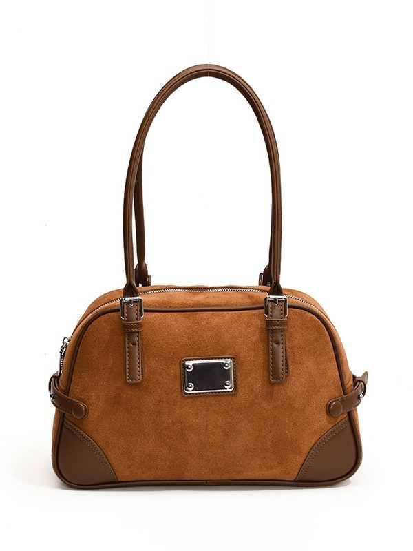 This Year's Popular Large Capacity Autumn/winter New Frosted Women's Single Shoulder Pillow Bag Designer Bags Handbags Women