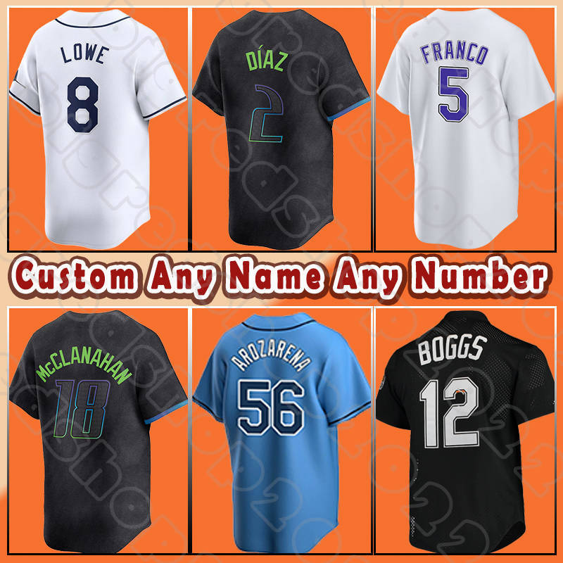 Rays Randy Arozarena Baseball Wade Boggs Tampa Bay Wander Franco Yandy Diaz Shane McClanahan Brandon Lowe Josh Lowe Isaac Paredes Rene Pinto Luke Raley Taylor Walls