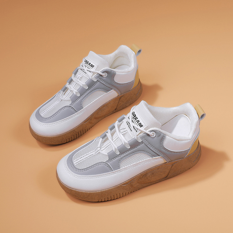Spring and Autumn New Little White Thick Sole Student Versatile Breathable Board Shoes GAI size