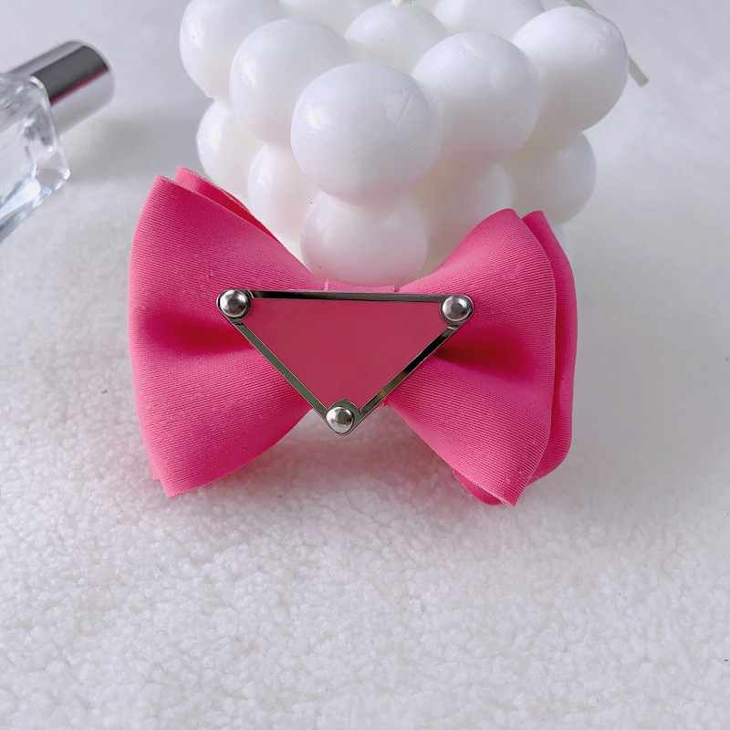 Apparel Designer Accessories Bow Hairpin Handmade Dog Hair Bows with Clips for Cat Kitten Puppy Schnauzer Poodle Yorkie Pet Free shipping Free shippin