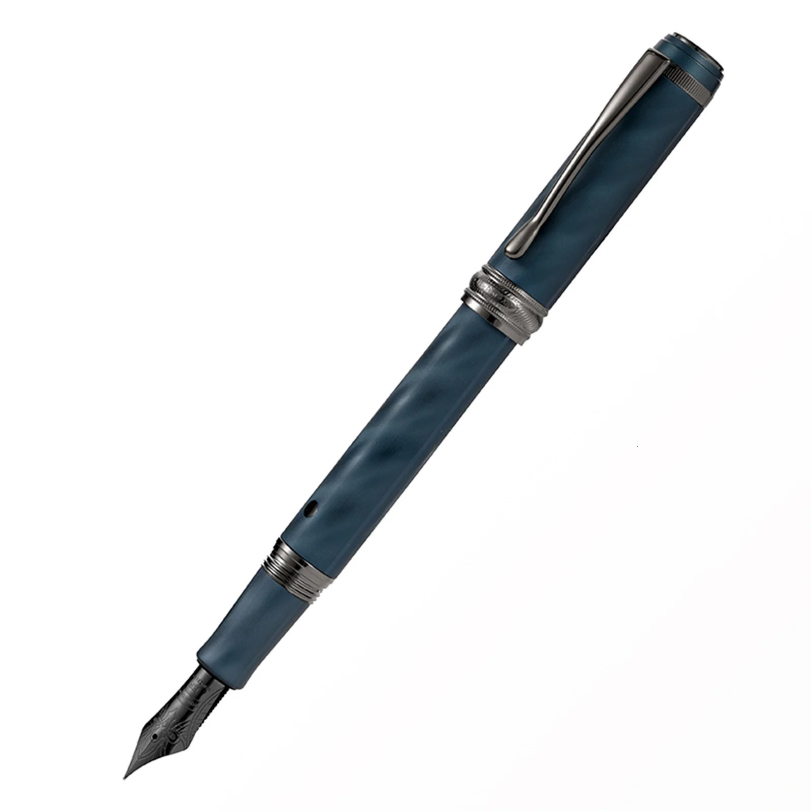 Hongdian N10 Fountain pens Hollow Piston Metal Writing ink pens Natural Rubber Pen Tongue School Office Supplies students Gift 240417