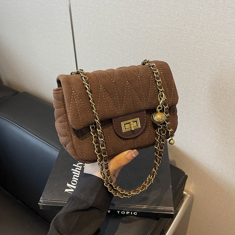 Advanced Ling Grid For Bags Handbags Women Autumn And Winter Fashion Small Square Casual Diagonal Shoulder Bag Designer