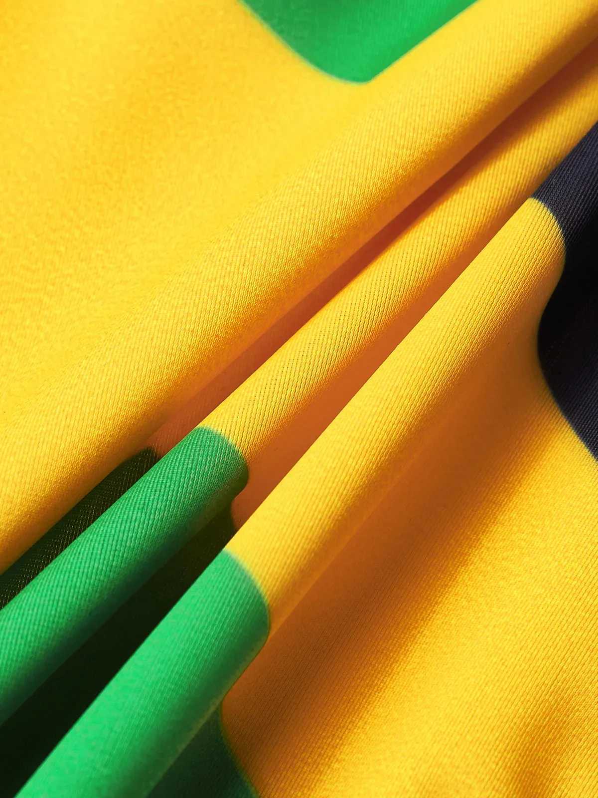 Women's Swimwear Sexy Jamaican bikini flag scarf suitable for women retro improving old styles exotic high-end swimsuit beach set Y2K H241130