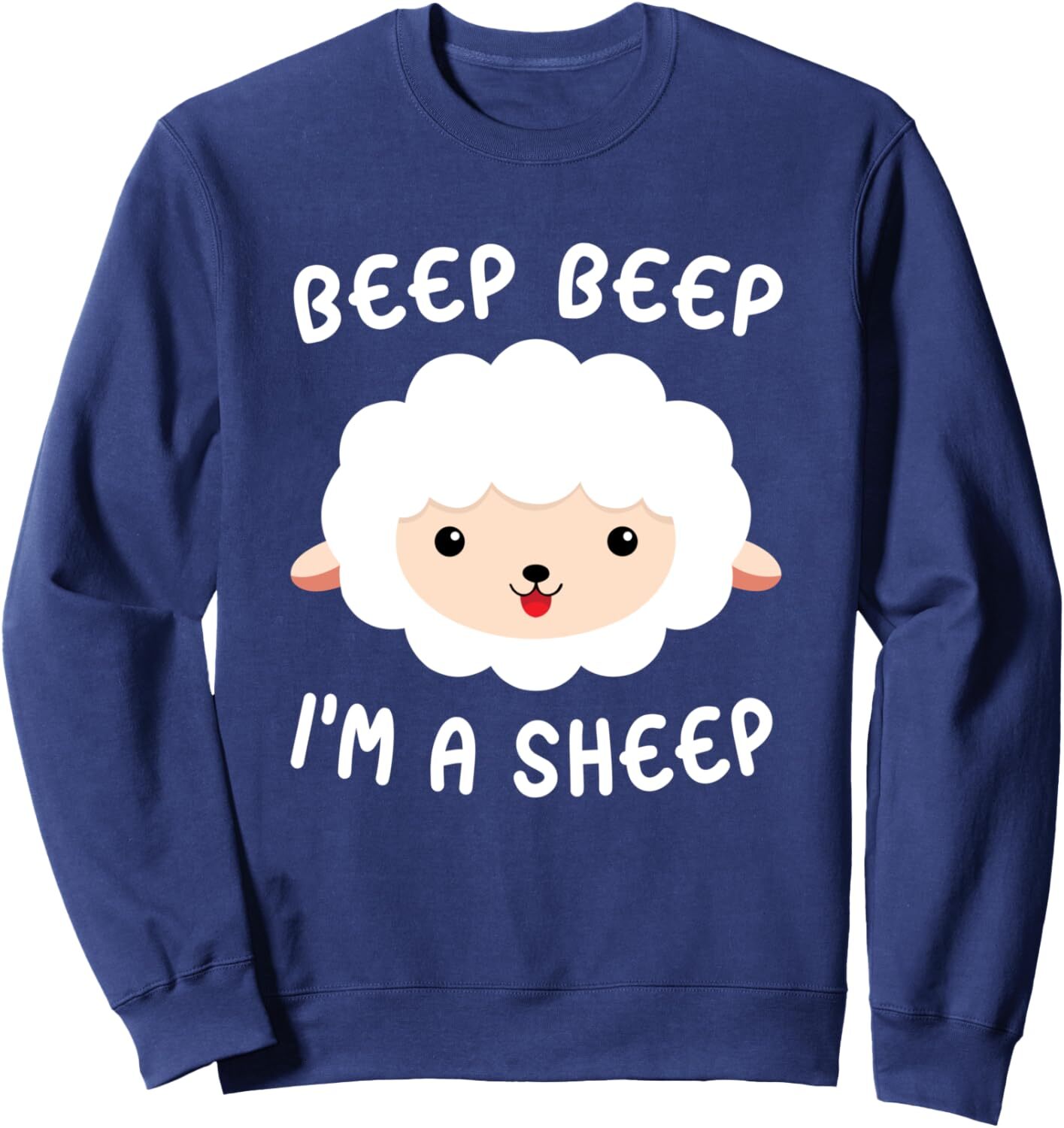 Long Sleeve Shirts for Men sweatshirt Beep Beep Im A Sheep Shirt Funny Gift Tee Sweatshirt Streetwear Casual tops clothes cool Fashionable and cool