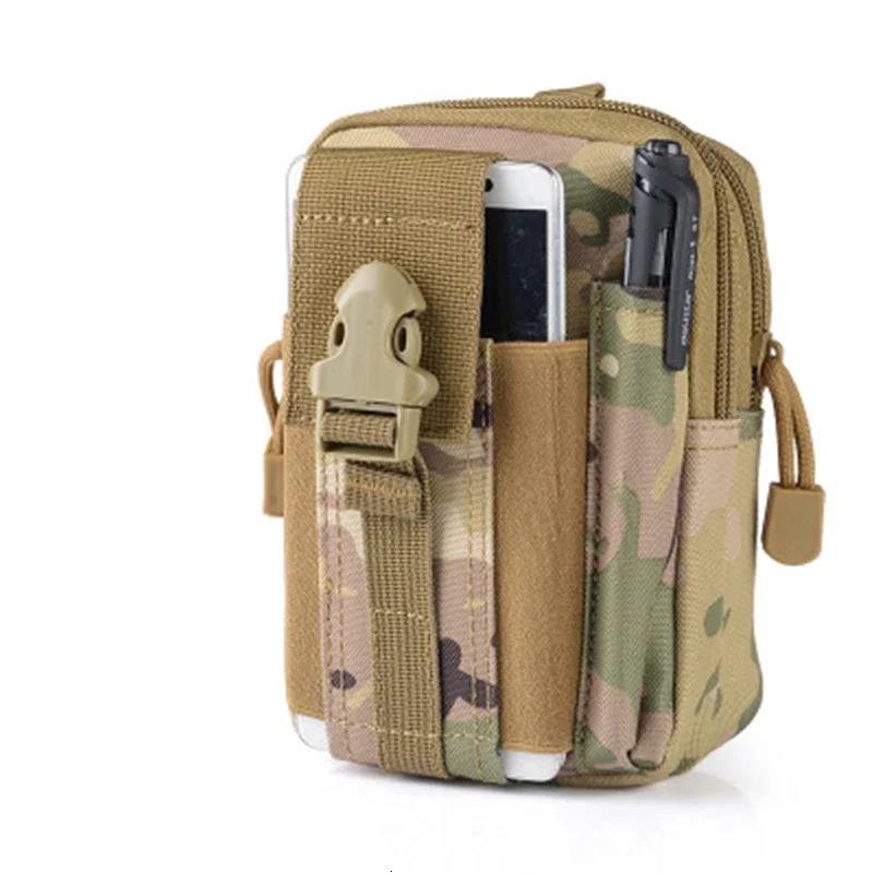 Tactical Leg Bag Fanny Pack Men Camouflage Riding Locomotive Multifunctional Belt Leggings Hanging Waist Packs Pochete 241115