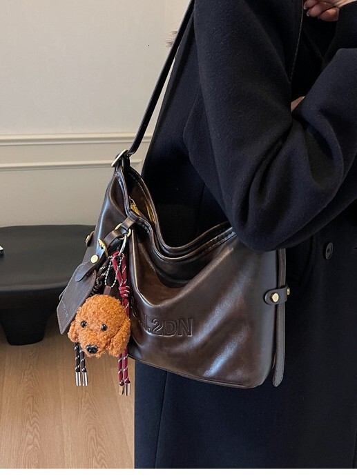 Women's Large Capacity New Autumn And Winter Versatile Shoulder Crossbody Bag, Casual Commuting Bag Designer Bags Handbags Women