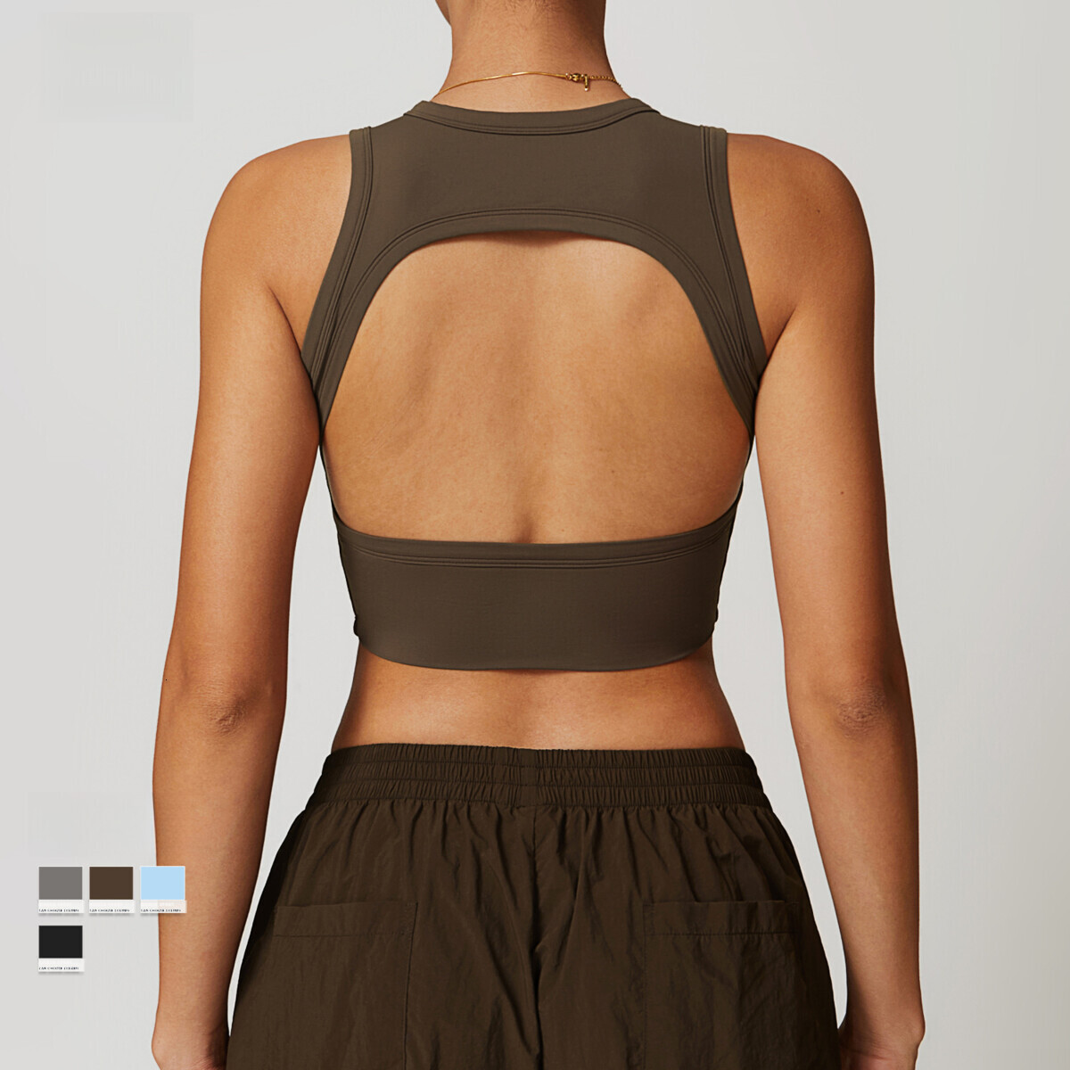 Hollow Out Beautiful Back Vest For Wearing Sexy Sports Fitness, Slimming And Drying Tight Yoga Clothes