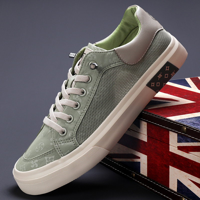 New men's canvas Korean version multifunctional fashion casual breathable comfortable board shoes designer trendy versatile casual shoes