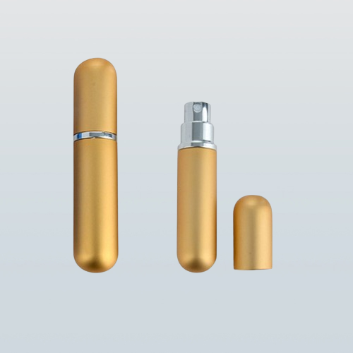 5ml Travel Mini Aluminum Refillable Perfume Bottle Spray Empty Atomizer Scent Pump Case Liquid Storage Holder Cosmetic Container1073467