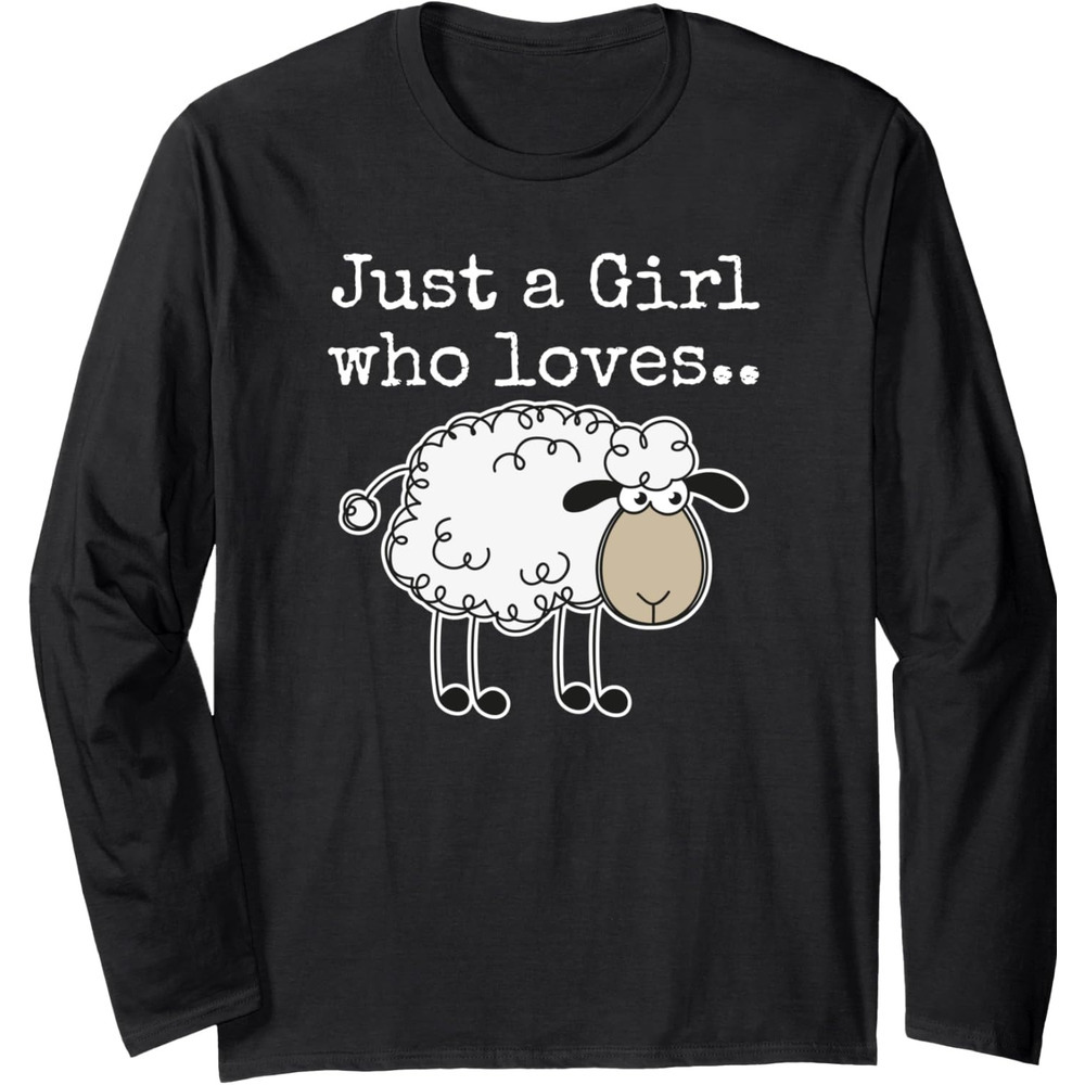 Long Sleeve Shirts for Men sweatshirt Sheep Lover Funny Sheep Farmer Long Sleeve Streetwear Casual tops clothes Fashionable and atmospheric