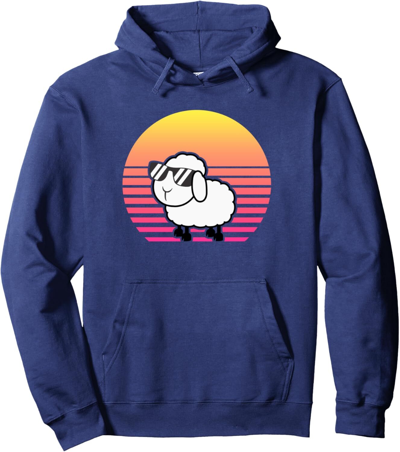 Hoodie for Mens Womens Vintage Retro Sheep, Sheep Lamb Farmer Pullover Hoodie Graphic Hoodies sweatshirt Fashionable and atmospheric cool