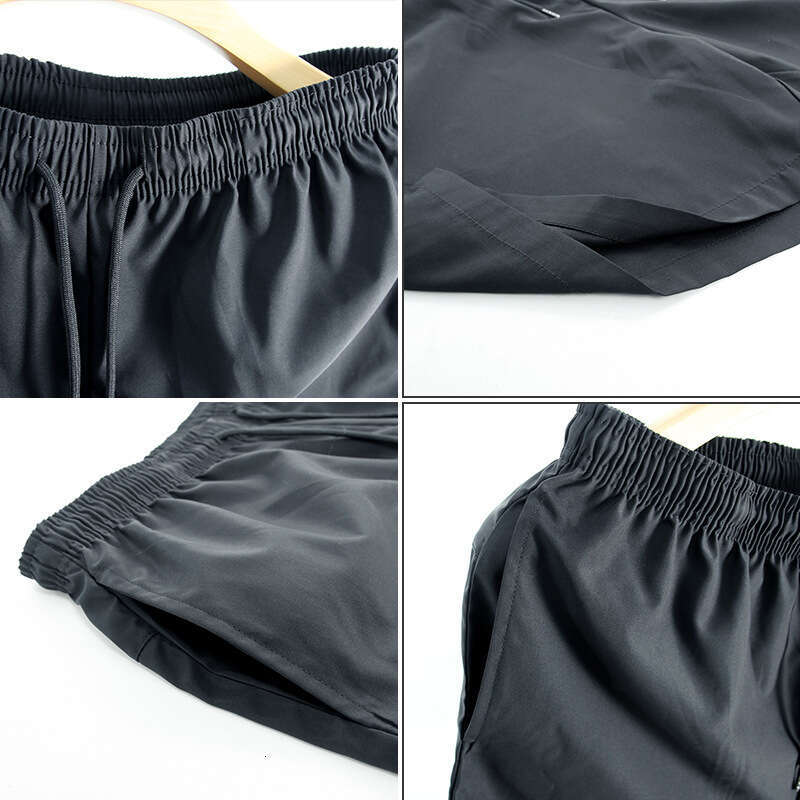 European And American Sports Fiess Mid Waist Men's Summer Woven Polyester Shorts Men