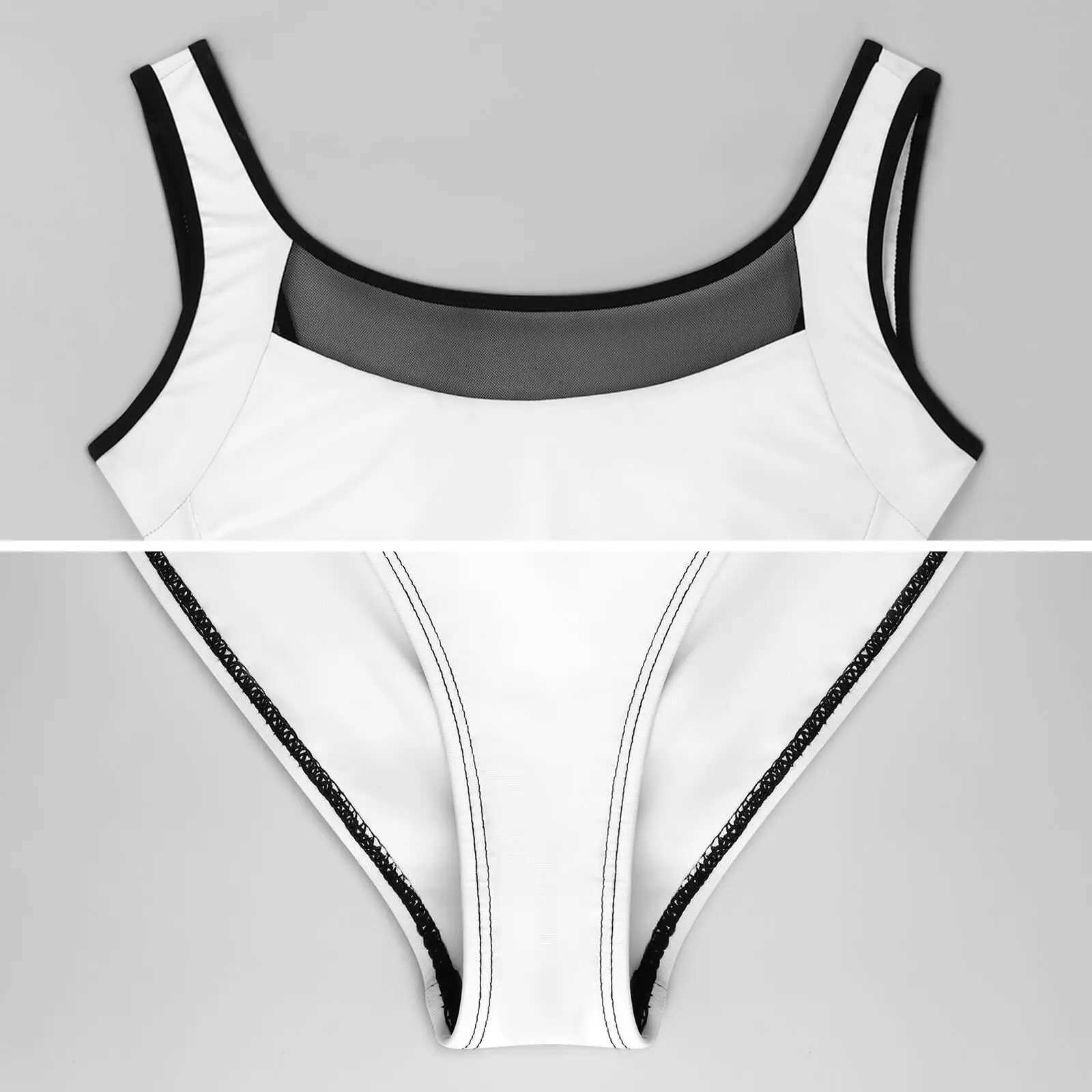 Women's Swimwear Christmas swimsuits Christmas patches swimsuits one-piece holiday surfing swimsuits high cut swimsuits womens push up sexy beach
