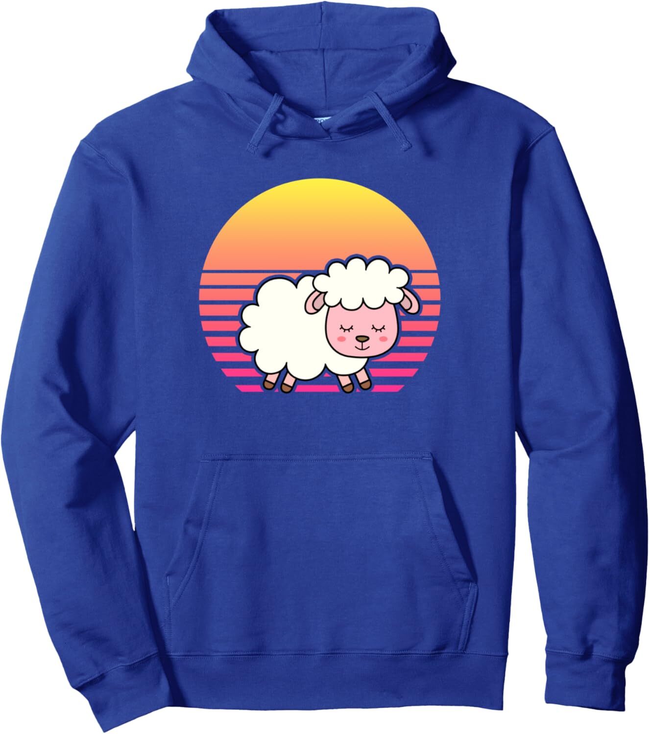 Hoodie for Mens Womens Vintage Retro Sheep, Sheep Lamb Farmer Pullover Hoodie Graphic Hoodies sweatshirt cool fashion