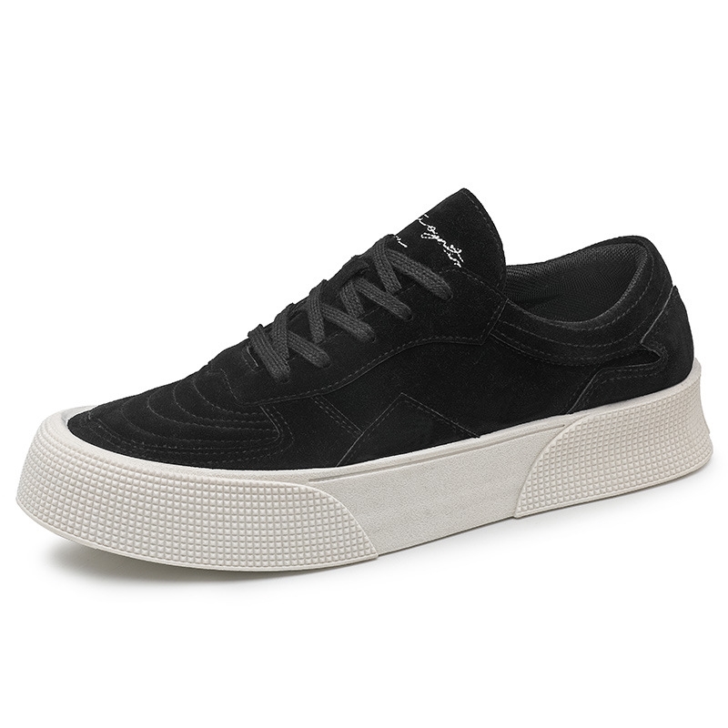 Youth Outdoor hot Soccer Shoes, Fashionable Student Board - Summer Low Top Thick Sole Shoes Men, Lightweight for Daily Use