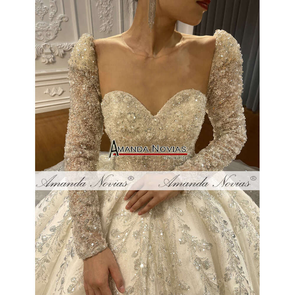 Customized sy Sweetheart Ball Gown Wedding Dress