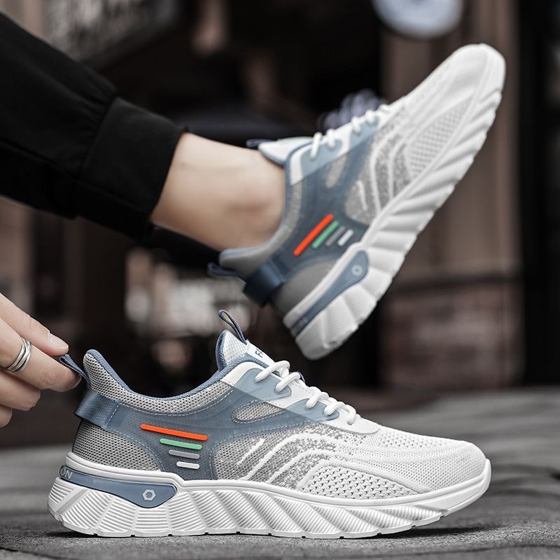 Men Shoes Breathable Men's Sneakers Comfortable Running Shoes Tenis Outdoor Slip On Walking Sneakers Sock Shoes 2025