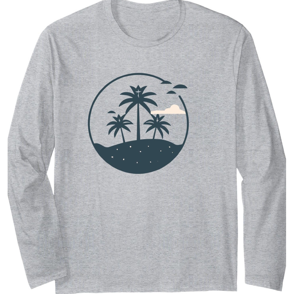 Long Sleeve Shirts for Men sweatshirt Minimalist Getaway Design Long Sleeve Tee Streetwear Casual tops clothes cool