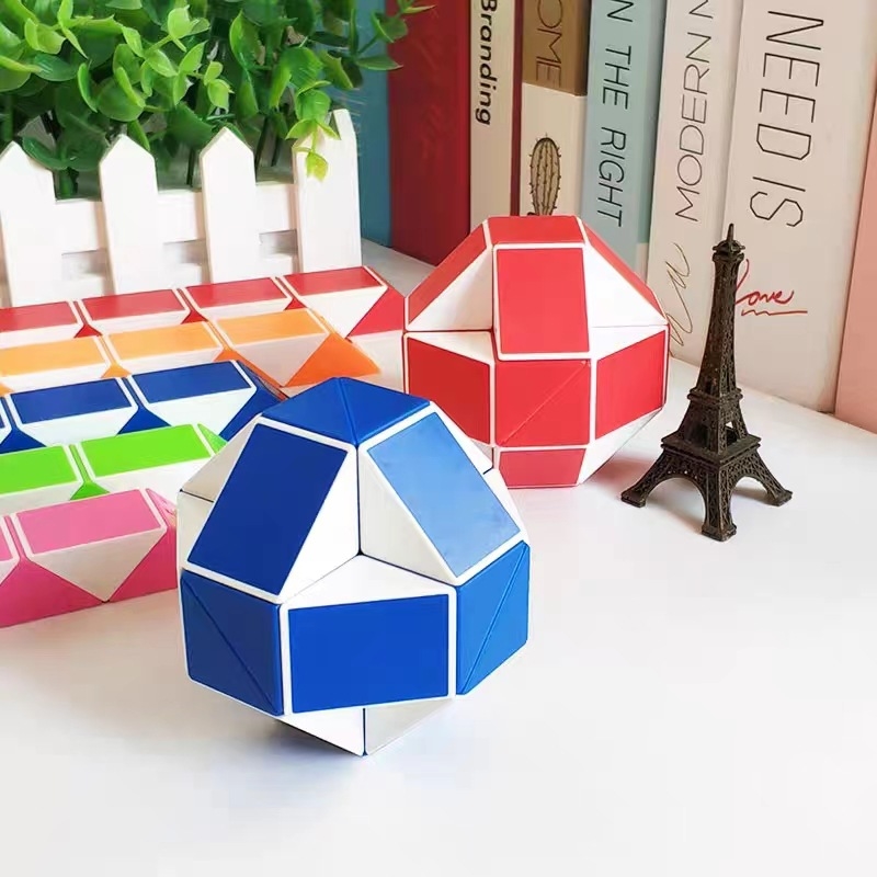 3D Magic Changeable Twist Cool Snake Puzzles Variety educational toys For Children Kids Game Transformable Gift Wholesale