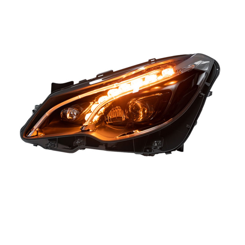 Car Styling for BENZ W207 A207 C207 E-Class Coupe LED Headlight 2009-20 17 DRL Turn Signal High Beam Angel Eye Projector Lens