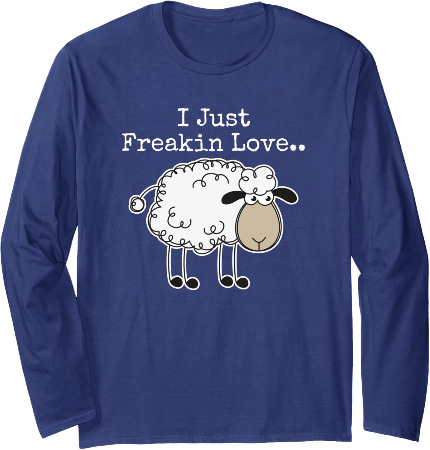 Long Sleeve Shirts for Men sweatshirt Sheep Lover Funny Sheep Streetwear Casual tops clothes Fashionable and atmospheric atmospheric