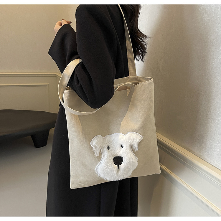 Canvas For Women, Large Capacity New Autumn And Winter Versatile Single Shoulder Shopping Bag, Casual Commuting Bag Designer Bags Handbags Women