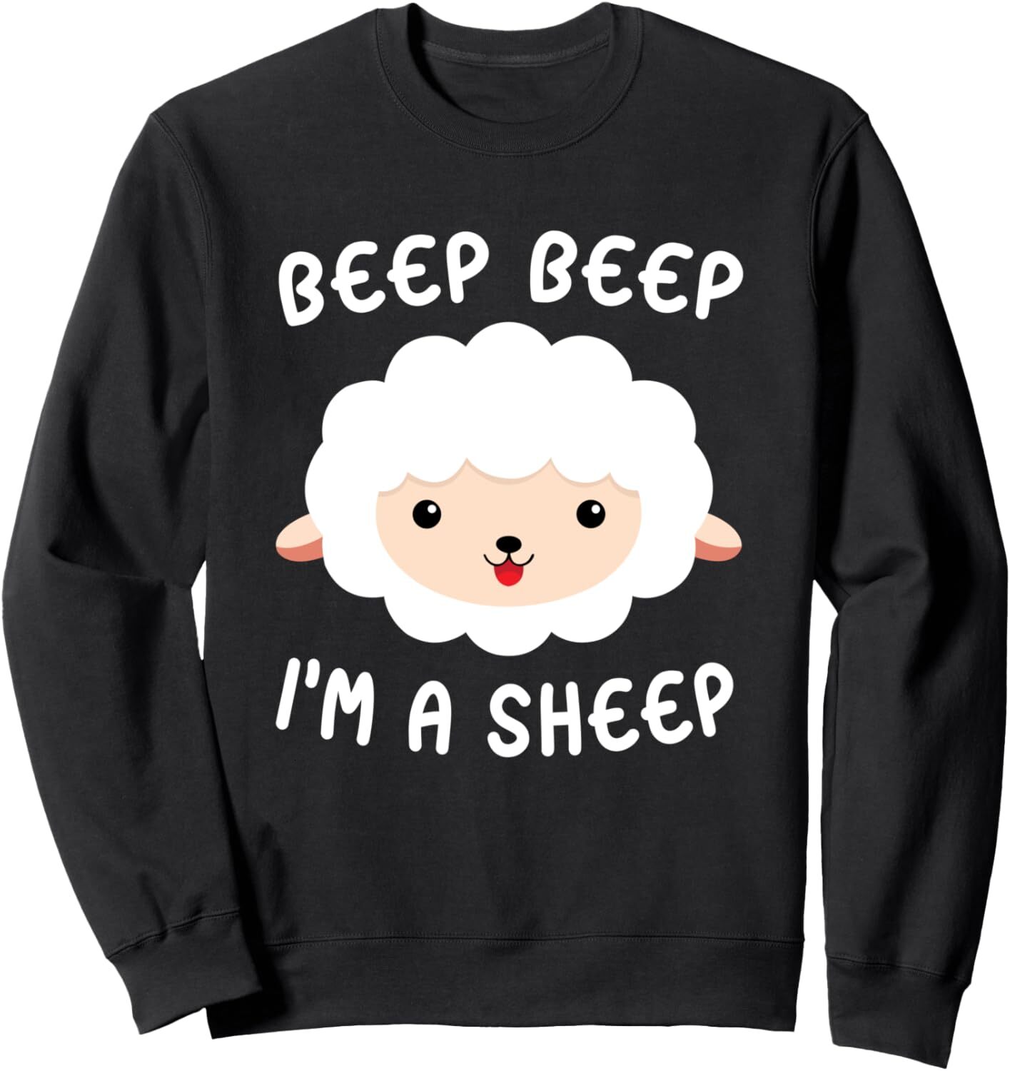 Long Sleeve Shirts for Men sweatshirt Beep Beep Im A Sheep Shirt Funny Gift Tee Sweatshirt Streetwear Casual tops clothes cool Fashionable and cool
