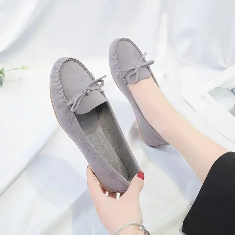 Style Women Flats Shoes Loafers Candy Color Slip on Flat Ballet Comfortable Ladies Shoe Zapatos Mujer 241126