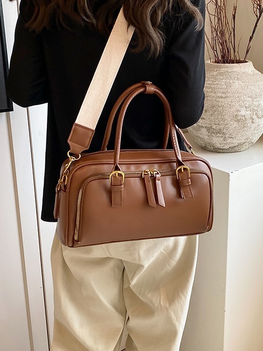 High End Handbag Large Capacity New Autumn And Winter Versatile Crossbody For Women, Hand-held Bowling Bag Designer Bags Handbags Women