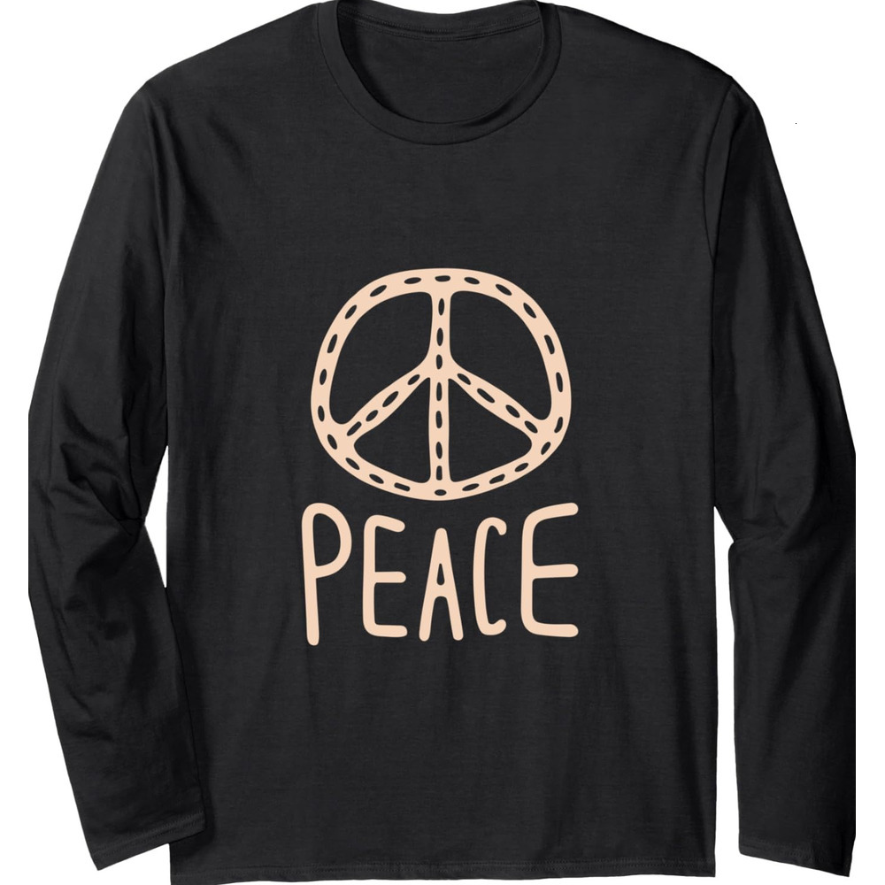 Hoodie for Mens Womens Peace and Unity Design Long Sleeve T-Shirt Graphic Hoodies sweatshirt Fashionable and cute