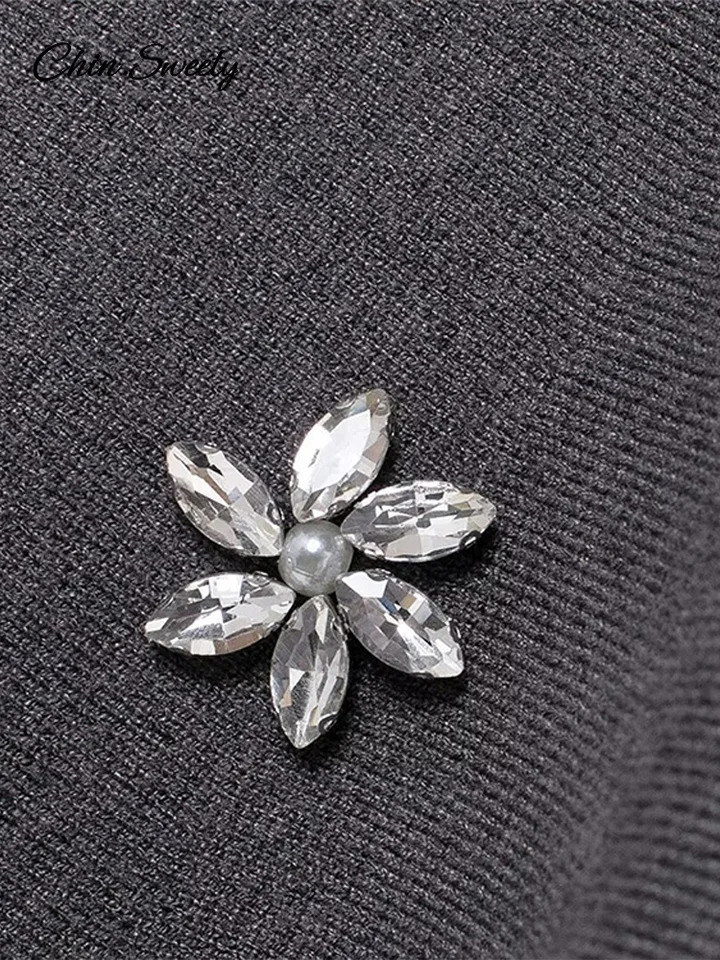 Knitted Mini Skirts Set Women 2 Pieces Short Sleeve Sweater Aline Skirt Pleated Elegant Lady Allmatching Outfit 241129