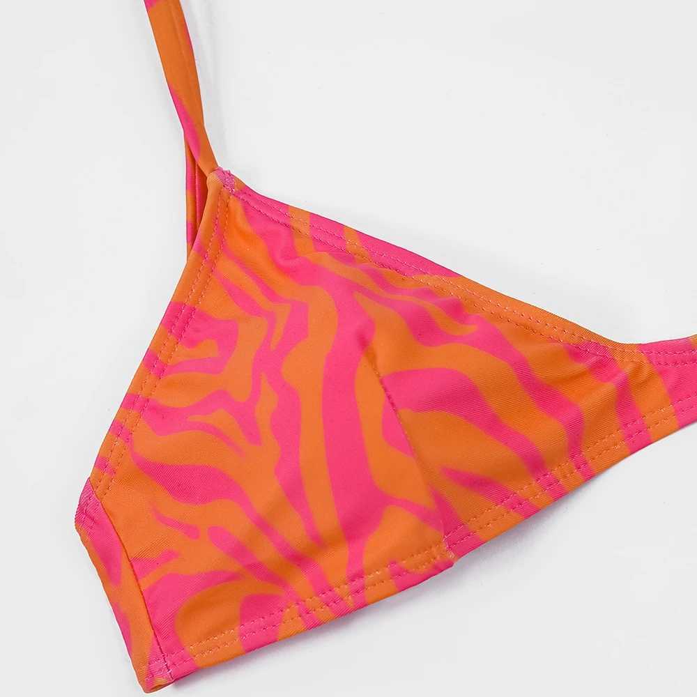 Women's Swimwear ZTVitty Print Womens Swimsuit Sexy Bikini 2022 New Collection Arrives Biquini Padded Bra Low Waist Beach Swimsuit Brazilian Swim