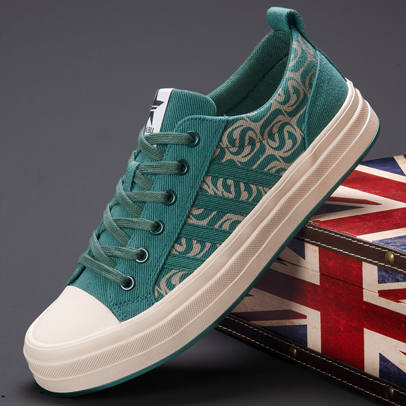 New Korean men's flat bottomed multifunctional casual, fashionable, comfortable, breathable canvas shoes, designer's trendy casual shoes