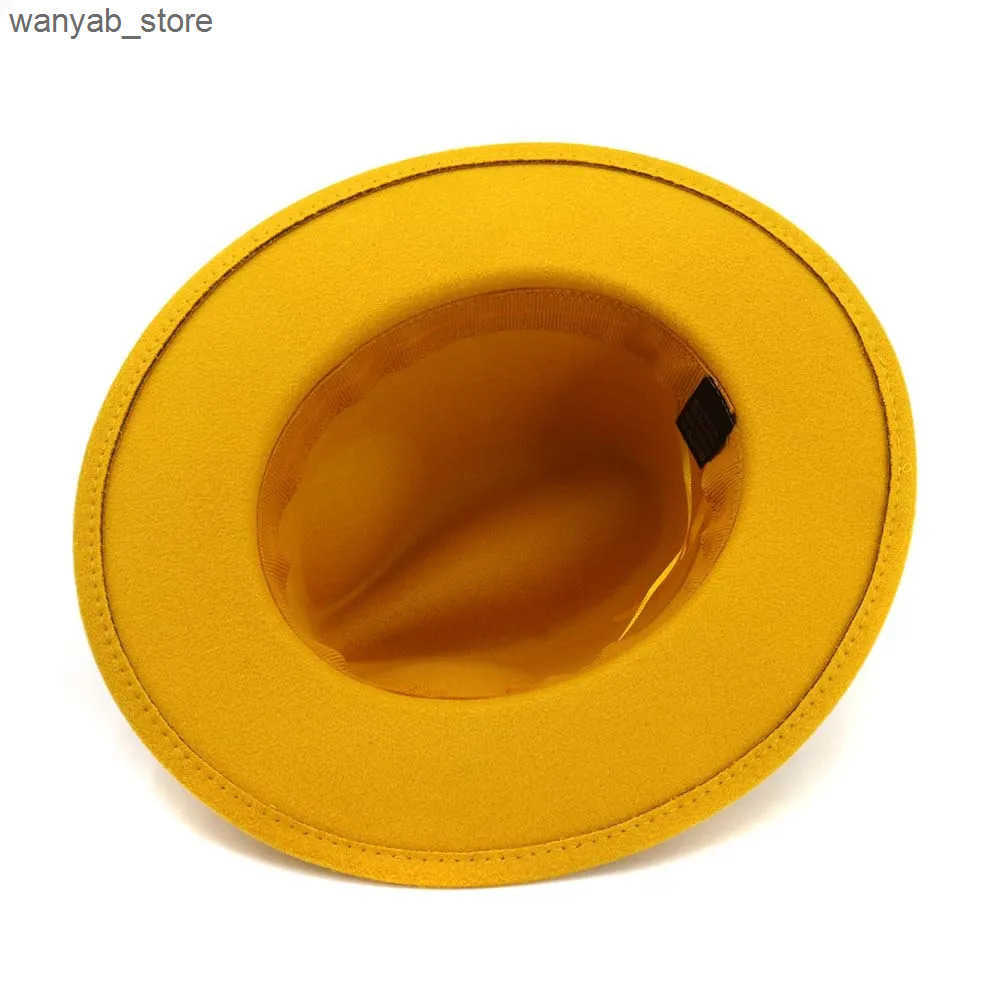 Wide Brim Hats Bucket Hats QBHAT Autumn Winter Womens Stage Felt Top Hat Fedoras Big Brim Hats for Women Lady Vintage Church Hat Panama Green Jazz Cap