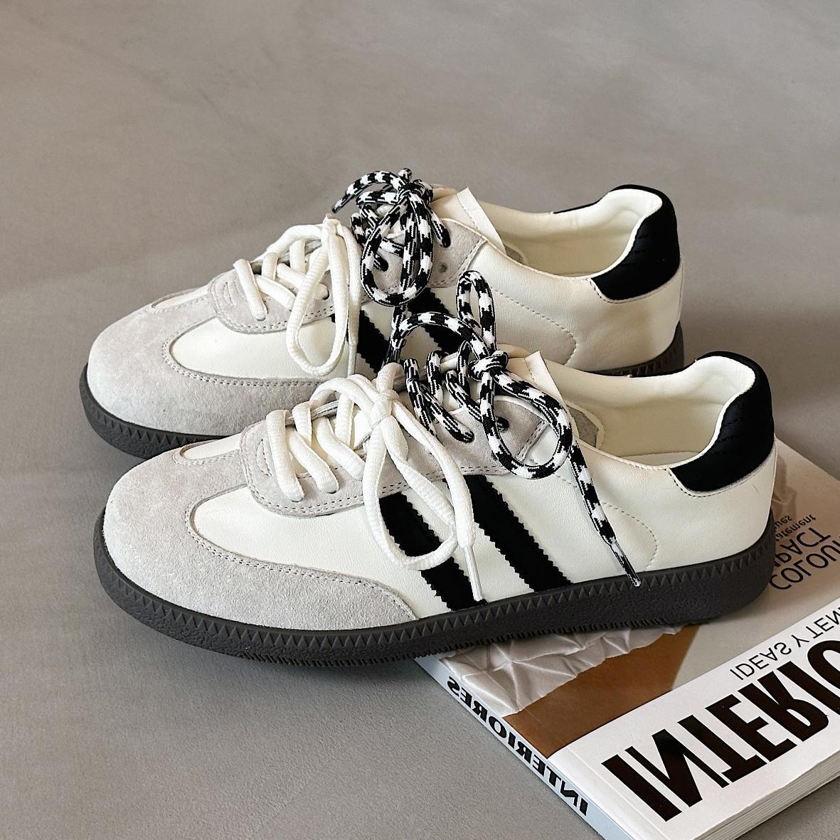 Free shipping Sneakers College Style Women Shoes Vulcanize Light Casual Designer Comfortable Lace-up