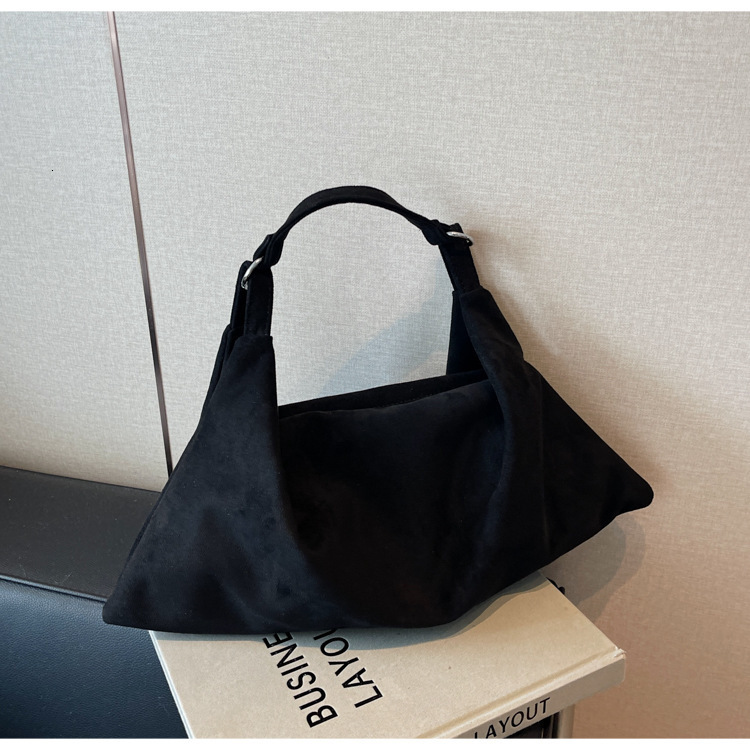 Leisure Commuting For Women, Large Capacity New Autumn And Winter Versatile Single Shoulder Crossbody Bag, Women's Dumpling Bag Designer Bags Han