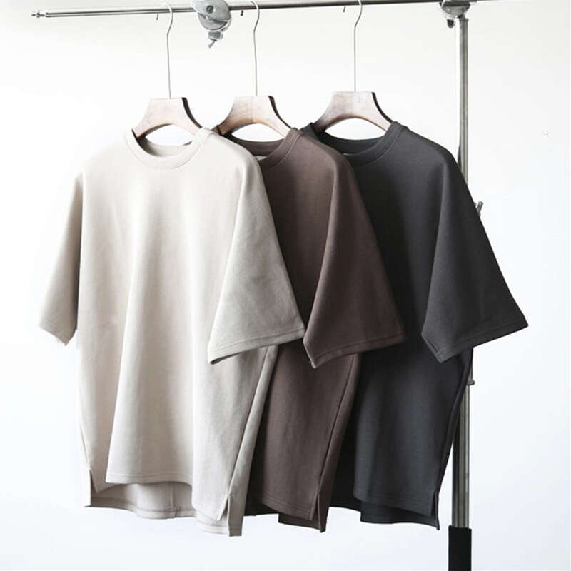 American Retro Air Cotton Versatile Neutral Oversized Sleeveless Shoulder Loose Fit Heavyweight T-Shirt B3