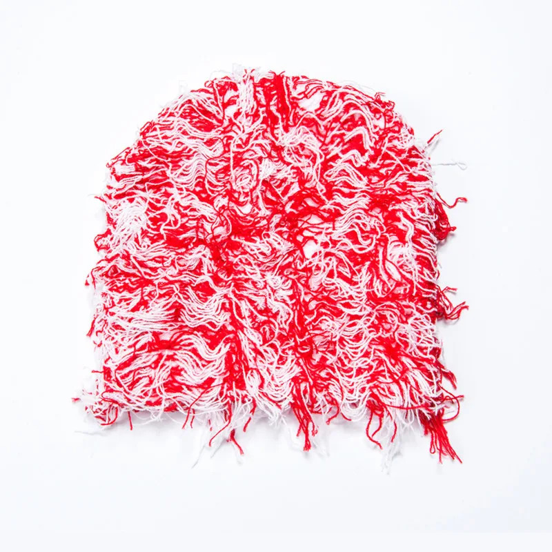 Hip Hop Tassel Y2K Beanie Trendy Mixed Color Elastic Knit Light weight Casual Skull Cap Unisex Windproof Beanies For Women Men 241125