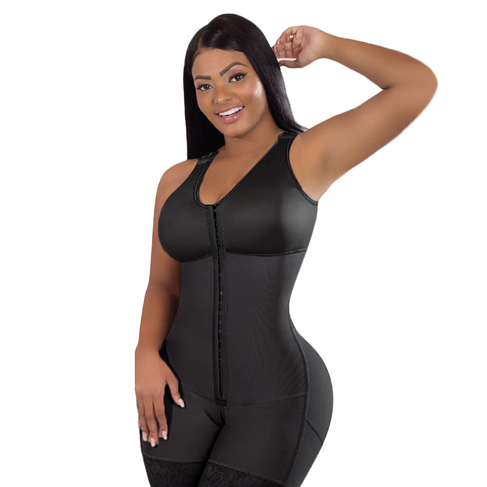Women's Liposuction Body Shaping Clothes Waist Tunic Corset Closed Tight Adjustable Shoulder Strap Bow Bag Sleeveless Bodysuit