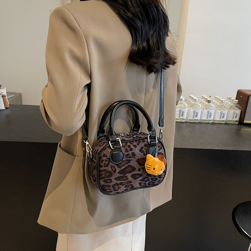 Print Small For Women, Autumn Winter New Item, Hand-held Pillow Bag, Stylish And Versatile Crossbody Bag Designer Bags Handbags Women