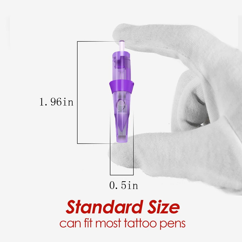 100pcs Mixed Cartridge Needles Original Pro Safety Tattoo Needles 3RL5RL7RL9RL5RS7RS9RS9RM11RM7M1 Tattoo Accessories 240422