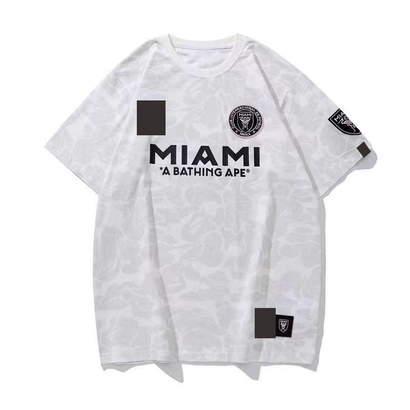 Bathing App T-Shirts Jersey Designer Bap T-Shirts Hoodies Pant Miami International Hoodie Man Bapr Shirt Sport Suit Tees Breathable Leo Lionel Lm10 Mlxl2xl3xl C11