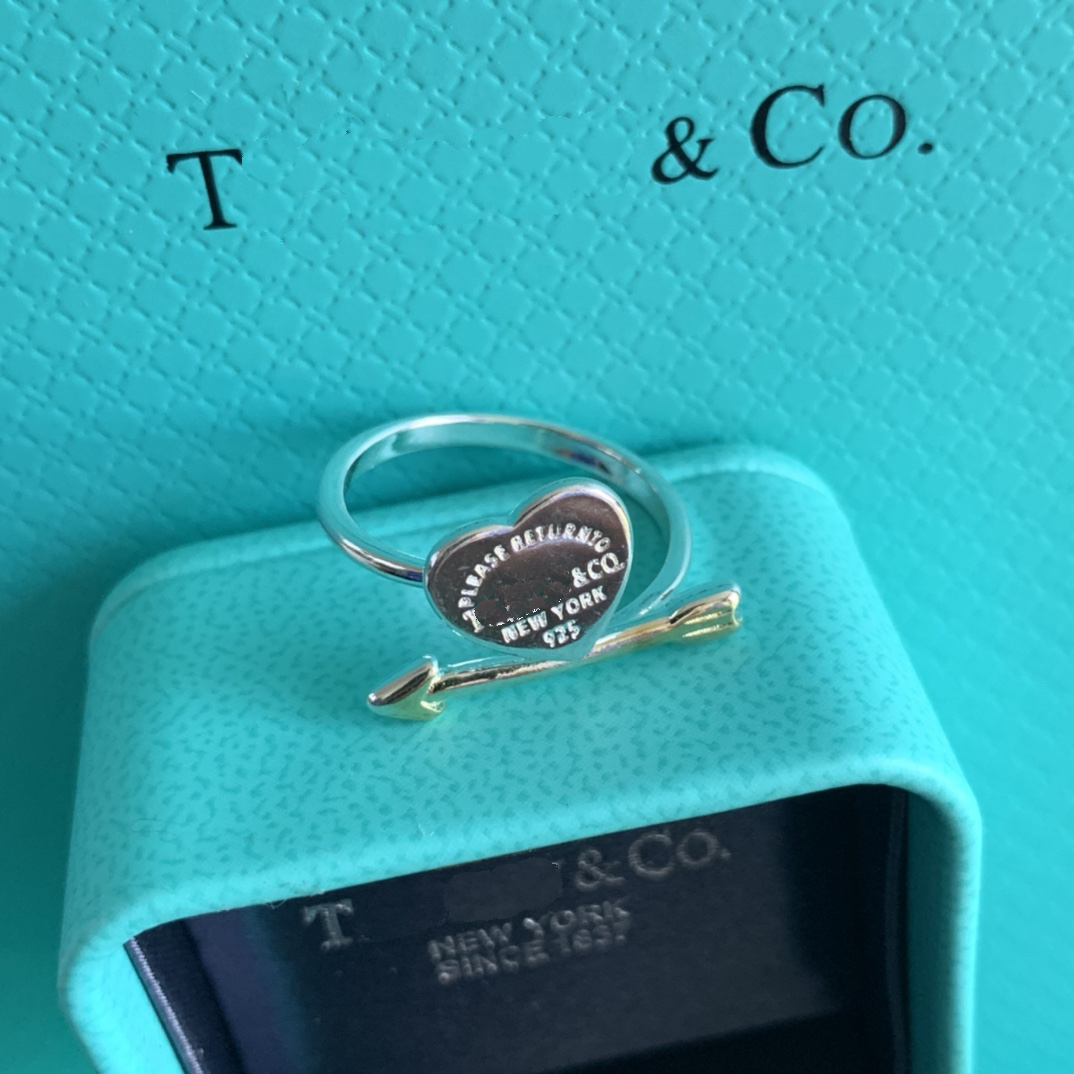 Ring designer ring luxury jewelry brand rings for women Alphabet Engraved letter design fashion casual jewelry Inlay Day gift Party Wear rings Couple ring heart 6-10 6